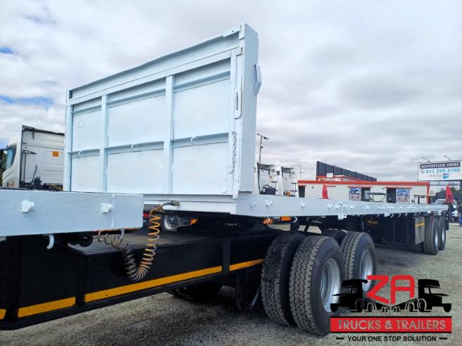 1996 HARTLAND SUPERLINK FLAT DECK TRAILER #53121
